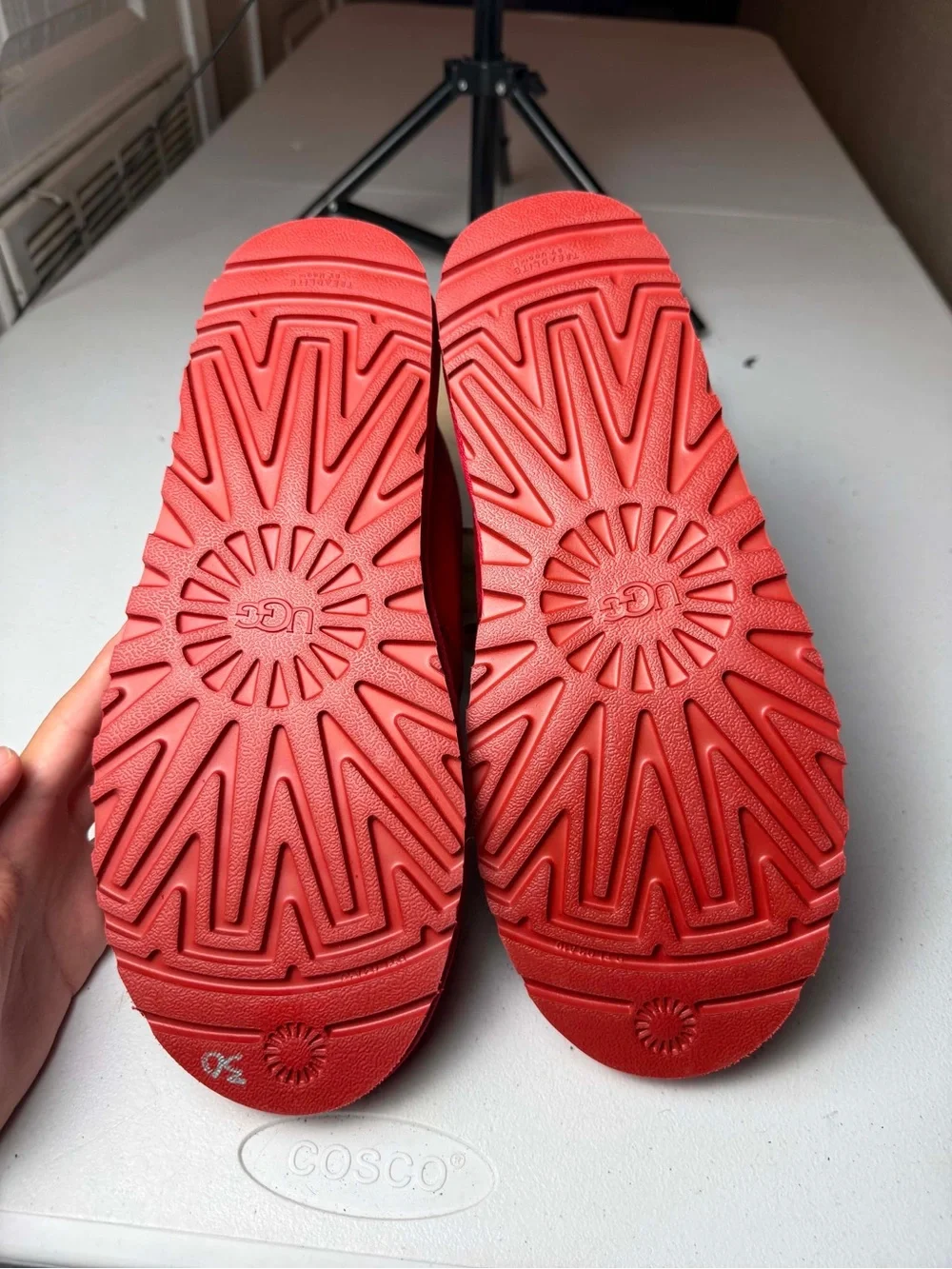 UGG Tasman Red Suede Boots #tasman #suede Sz 10 Men